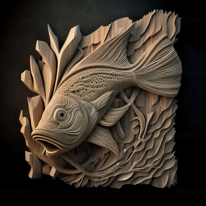 3D model Meteor fish fish (STL)